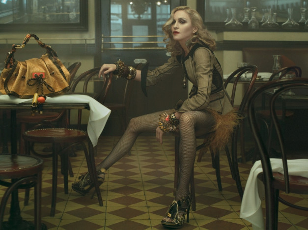 Обои картинки фото музыка, madonna