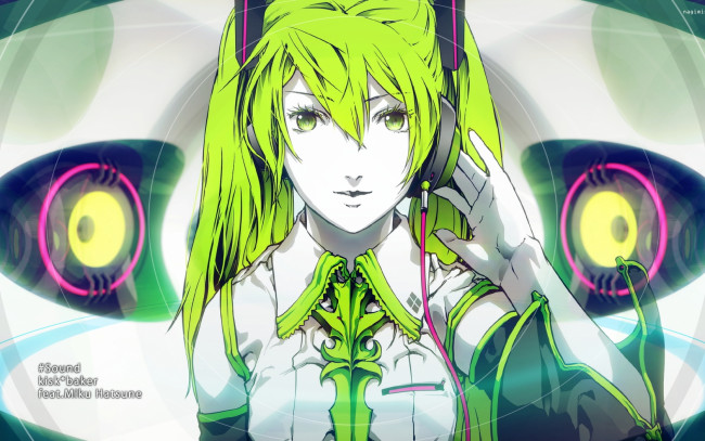 Обои картинки фото аниме, vocaloid