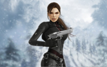 Картинка lara croft fan art 3д графика people люди