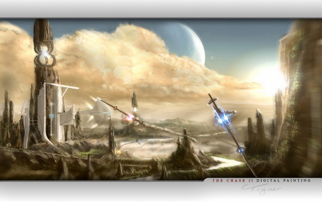Обои картинки фото the, chase, ii, christian, `tigaer`, hecker, фэнтези, иные, миры, времена
