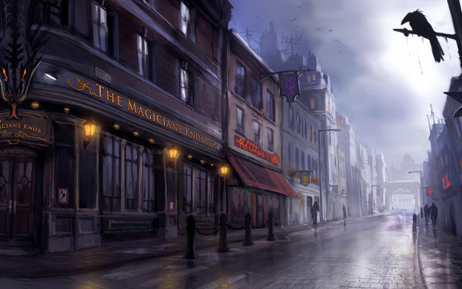 Обои картинки фото the, magician`s, knob, by, thesecretworld8, фэнтези, иные, миры, времена