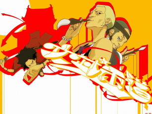 Картинка аниме samurai champloo муген