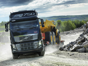 Картинка автомобили volvo trucks