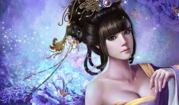 Картинка фэнтези девушки портрет