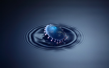 Картинка разное капли брызги всплески вода макро splash