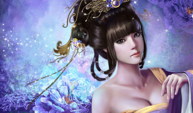 Обои картинки фото фэнтези, девушки, портрет