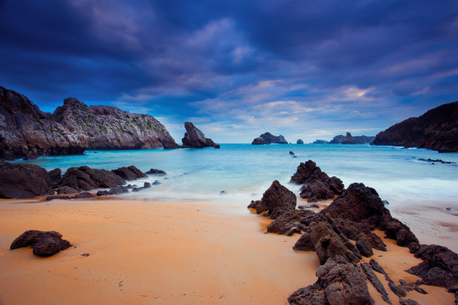 Обои картинки фото природа, побережье, море, камни, скалы