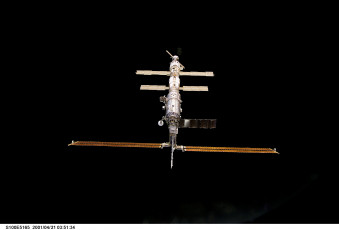 Картинка космос космические корабли станции станция мир