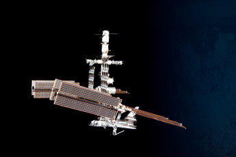 Картинка космос космические корабли станции станция мир