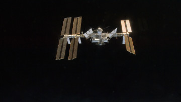 Картинка космос космические корабли станции мир станция