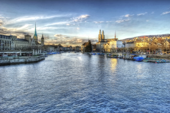 Обои картинки фото zurich, switzerland, города, цюрих, швейцария