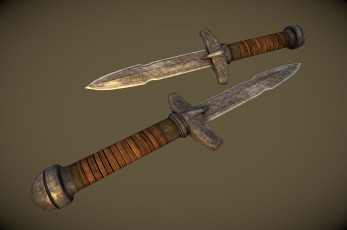Картинка оружие 3d ножи