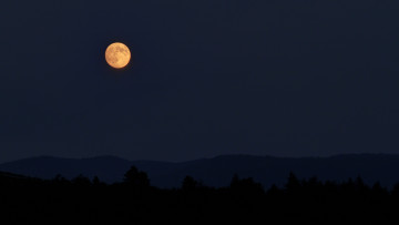 Картинка космос луна планета полнолуние