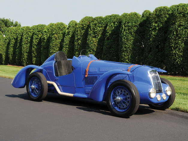 Обои картинки фото 1939, delage, d6, 3l, litre, grand, prix, автомобили, классика, дорога, ретро, лес, авто