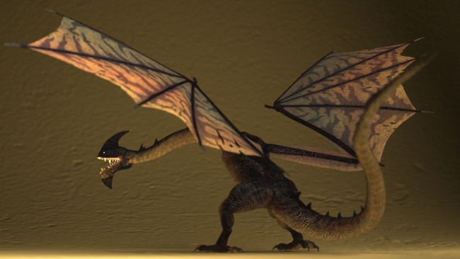 Обои картинки фото 3д, графика, creatures, существа, дракон