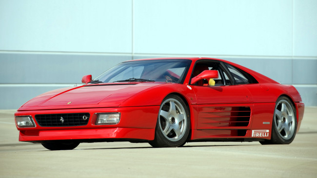 Обои картинки фото ferrari, 348, автомобили, s, p, a, италия, спортивные, гоночные