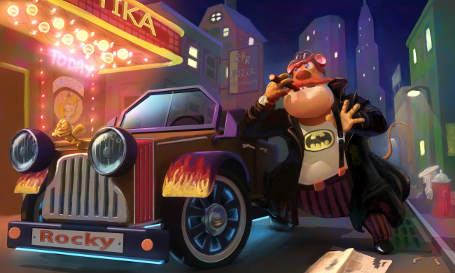 Обои картинки фото chip, `n, dale, rescue, rangers, мультфильмы, чип, и, дейл