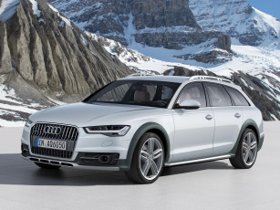 Картинка автомобили audi 3-0 tdi allroad a6 светлый 2014г 4g-c7 quattro