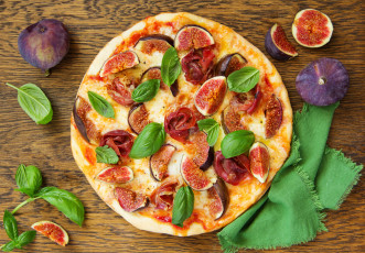 Картинка еда пицца инжир
