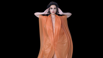 Картинка 3д+графика люди+ people фон взгляд девушка