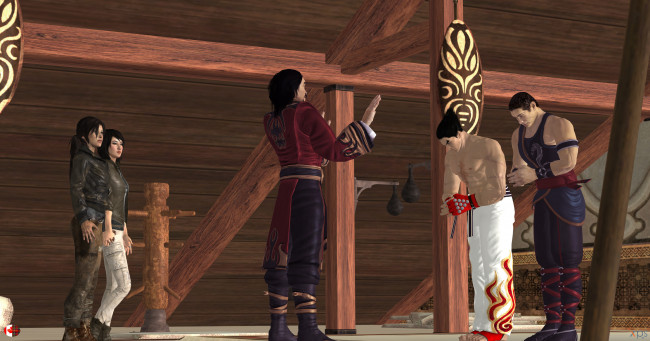 Обои картинки фото 3д графика, спорт , sport, учитель, ученики