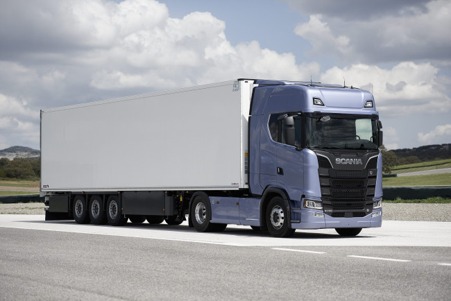 Обои картинки фото автомобили, scania, highline, 2016г, s, 730