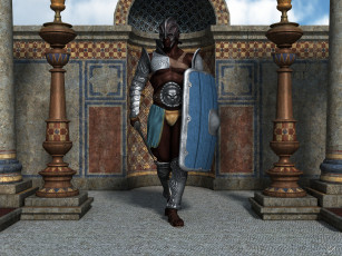 Картинка 3д+графика фантазия+ fantasy мужчина взгляд фон