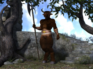 Картинка 3д+графика существа+ creatures демон