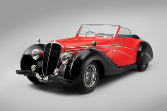 Картинка автомобили классика красный серый фон автомобиль