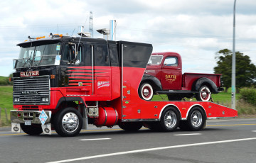 Картинка автомобили mack грузовик