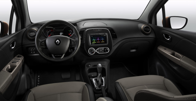 Обои картинки фото автомобили, спидометры, торпедо, renault