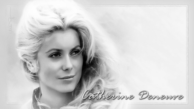 Обои картинки фото catherine deneuve, девушки, актриса