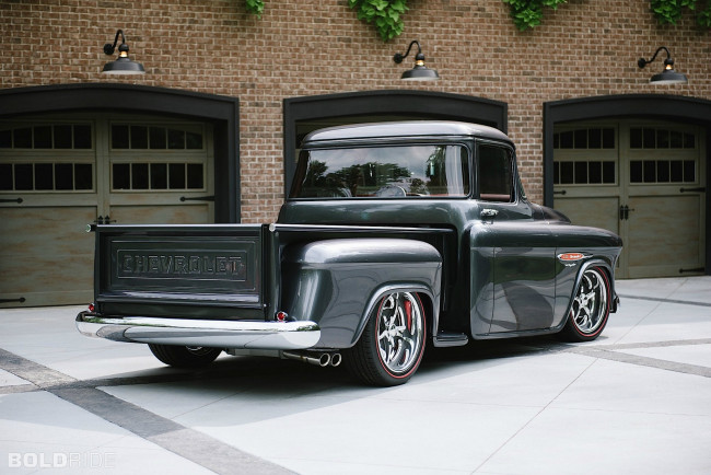 Обои картинки фото автомобили, custom pick-up, chevrolet