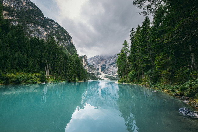 Обои картинки фото природа, реки, озера, горы, небо, деревья, река, леса