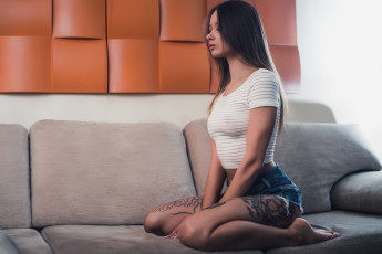 Картинка девушка девушки -unsort+ брюнетки темноволосые модель