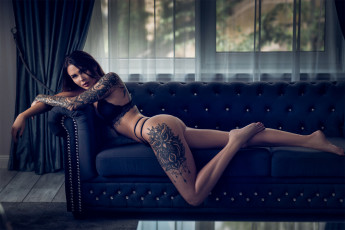 обоя девушка, девушки, -unsort , брюнетки, темноволосые, модель