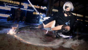 Картинка разное cosplay+ косплей nier automata cosplay андройд чулки hane+ame