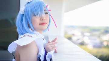 Картинка разное cosplay+ косплей re zero kara hajimeru isekai seikatsu японка rem cosplay
