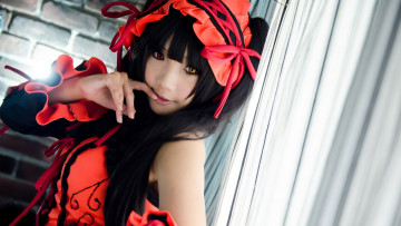 Картинка разное cosplay+ косплей японка cosplay date a live kurumi tokisaki