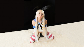 Картинка разное cosplay+ косплей японка eri hirasawa cosplay shimakaze kantai collection