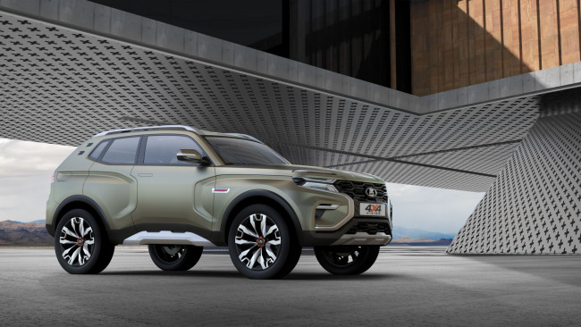 Обои картинки фото 2020 lada 4x4 vision, автомобили, ваз, новинки, лада, 2020, внедорожник, джип, lada, 4x4, vision