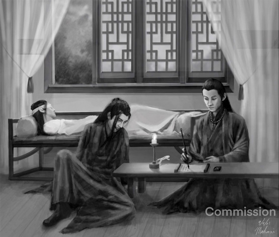 Обои картинки фото рисованное, кино,  мультфильмы, сюэ, ян, сяо, синчень, сун, лань