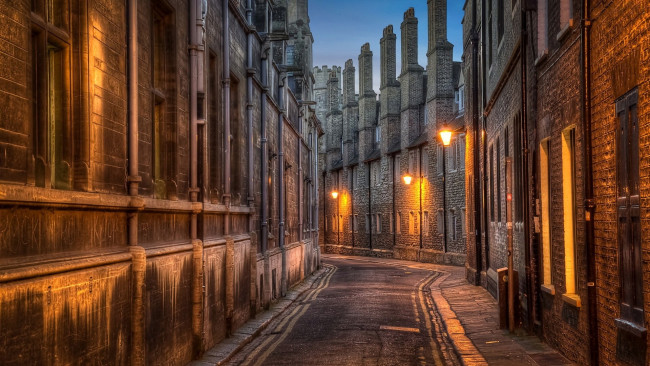 Обои картинки фото trinity lane, cambridge, united kingdom, города, - улицы,  площади,  набережные, trinity, lane, united, kingdom