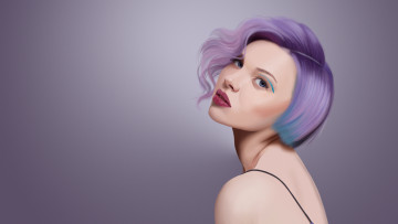 Картинка рисованное люди цифровое искусство иллюстрация модель рисунок портрет лицо