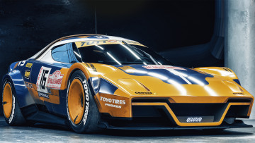 Картинка автомобили 3д lancia