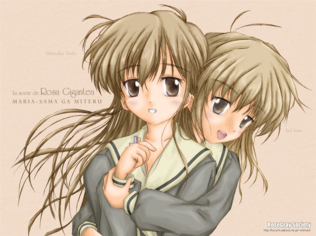 Обои картинки фото аниме, maria, sama, ga, miteru