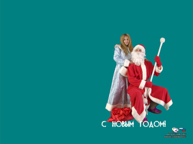 Обои картинки фото праздничные, дед, мороз