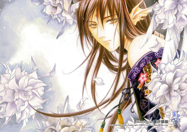 Обои картинки фото аниме, angels, demons