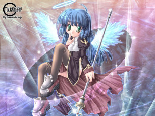 Картинка аниме angels demons