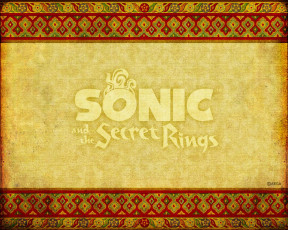Картинка sonic and the secret rings видео игры